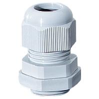 Hensel 36001078 Wartel Slagvast, Met borgmoer, Met trekontlasting, Met dichting M20 Kunststof Grijs 1 stuk(s) - thumbnail