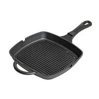 Blackwell Grillpan Gietijzer / Skillet 23 x 23 cm - zonder anti-aanbaklaag - thumbnail