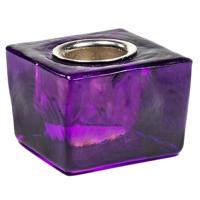 Kaarshouder Paars met 22 mm Gat - thumbnail