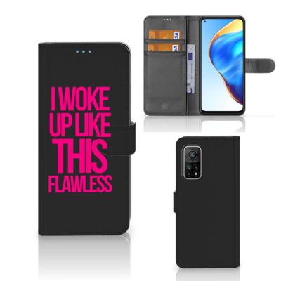 Xiaomi Mi 10T Pro | Mi 10T Hoesje met naam Woke Up - Origineel Cadeau Zelf Maken Xiaomi Mi 10T Pro | Mi 10T Hoesje met naam Woke Up - Origineel Cadeau Zelf Maken