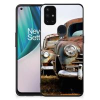 OnePlus Nord N10 5G Silicone Back Case Vintage Auto - thumbnail