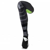 UFO PLAST sokken "off-road socks ufo long black/grey gr. l - thumbnail