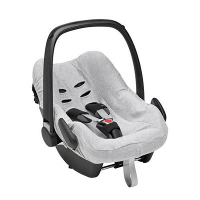 Meyco autostoelhoes groep 0 grijs melange
