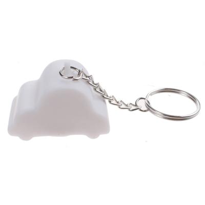 Moses lichtgevende sleutelhanger Auto 4 cm wit