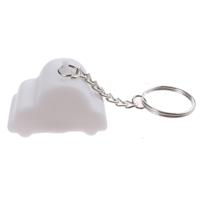 Moses lichtgevende sleutelhanger Auto 4 cm wit - thumbnail