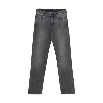 Rellix winter jeansbroek jongens - zwart - straight, wide leg fit