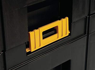 DeWALT DWST1-70706 TSTAK-BOX IV met 2 ondiepe lades met 9 vakjes