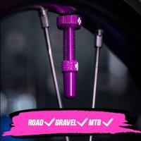 Muc-Off Muc off tubeless valve v2 sv (44mm) colour: purple aluminium - thumbnail