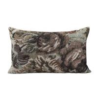 Sierkussen Milo - taupe/roze - 30x50 cm - Leen Bakker - thumbnail