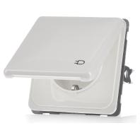 PEHA by Honeywell 792811 Wandcontactdoos Compleet 1-voudig Wit 1 stuk(s) - thumbnail