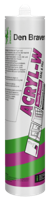 Den Braven Acryl-W Acrylaatkit 310ml - Zwart - thumbnail