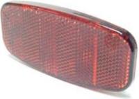 Spanninga reflector bagagedrager 80mm rood - thumbnail