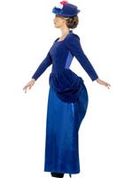 Historische Victoriaans kostuum dame - thumbnail