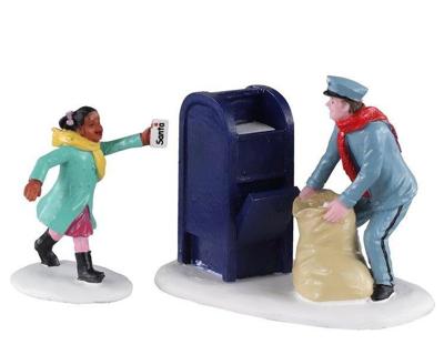 Just in time set of 2 kerstfiguur LEMAX - Lemax Just in time set of 2 kerstfiguur LEMAX - Lemax