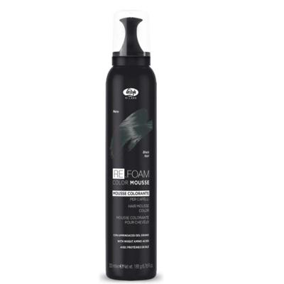 Lisap Re.Foam Color Mousse Black 200ml Lisap Re.Foam Color Mousse Black 200ml