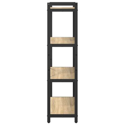 Boekenkast Sonoma eiken 80 x 30 x 118 cm Bewerkt hout