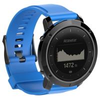 Siliconen vervangende polsband voor SUUNTO traverse (blauw) - thumbnail