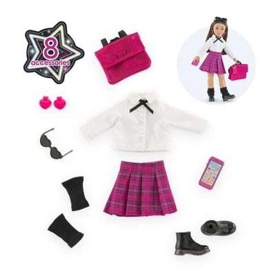 Corolle girls - engelse student poppenkleren