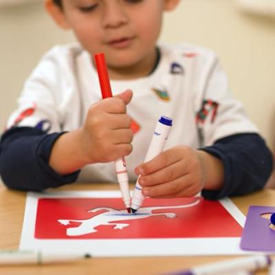 Colorations - herbruikbare tekensjablonen - 12st.