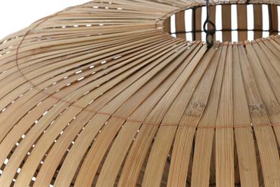 Lampenkap Home ESPRIT Natuurlijk Bamboe 80 x 80 x 33 cm