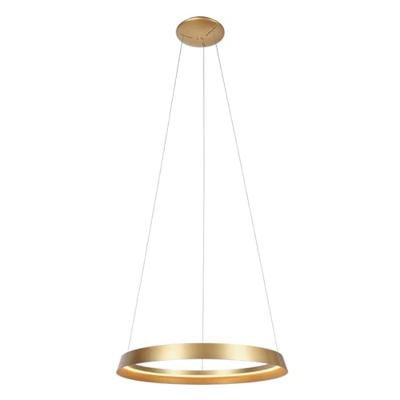 Steinhauer Strakke hanglampRinglux goud Ø 60cm - 3692GO