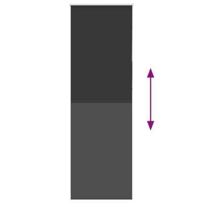 Rolgordijn verduisterend 85x210cm stofbreedte 80,7 cm polyester