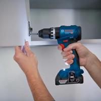 Bosch Blauw GSB 18V-45 Accu Schroef- en klopboormachine | 3 x 4,0 Ah ProCore accu | In L-case - 0615A5002U - thumbnail
