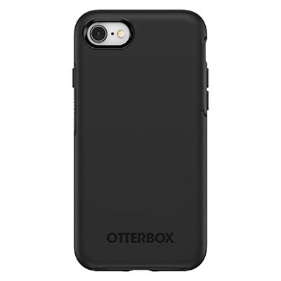 Otterbox Symmetry Series Backcover Apple iPhone 7, iPhone 8, iPhone SE (2. Generation), iPhone SE (3. Generation) Zwart Inductieve lading, Stootbestendig