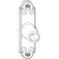 Duimplaat zwart 25/20 - thumbnail