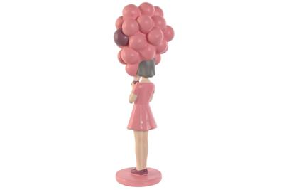 Decoratieve figuren Home ESPRIT Roze Mauve chica 11 x 11,7 x 32 cm Decoratieve figuren Home ESPRIT Roze Mauve chica 11 x 11,7 x 32 cm