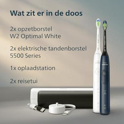 Philips HX7119/01 Sonicare 5500 Tandenborstel Wit