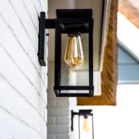 Jersey Muurlamp Zwart Large met Smart Wifi LED - thumbnail