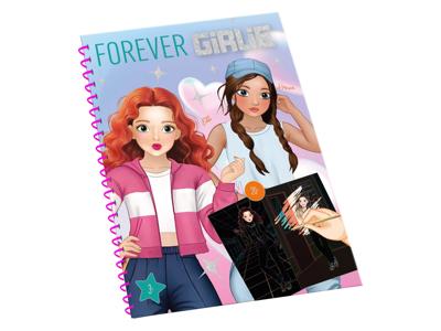 Kleurboek, stickerboek of krasboek (Krasboek)