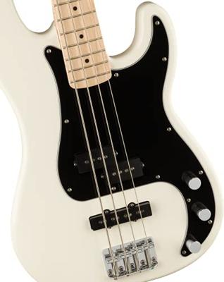 Squier Affinity Series Precision Bass PJ MN Olympic White elektrische basgitaar