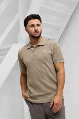 Project X Paris Preppy Texturé Polo Heren Groen - Maat XXL - Kleur: Groen | Soccerfanshop