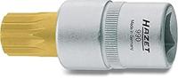 HAZET Dopsleutelbit 990-14 · 1/2 inch (12,5 mm) vierkant hol · Binnenveeltandprofiel XZN · SW M14 - thumbnail