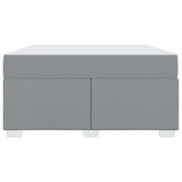 Bedframe Lichtgrijs 160 x 200 cm Stof - thumbnail