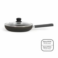 26 cm sauteerpan - LIVOO - MEP153N - Antiaanbaklaag, PFOA- en PFOS-vrij - Siliconen handgreep - Geschikt voor alle warmtebronnen, inclusief inductie - thumbnail