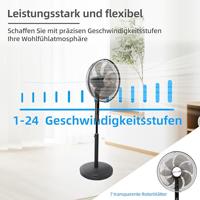 Be Cool Staande ventilator 40 W Timer, LED-display - thumbnail