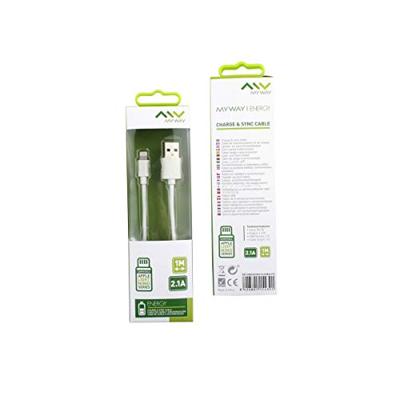 Kabel USB naar Lightning Myway MWUSC0021