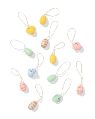 HEMA Paashangers hout ei - 12 stuks