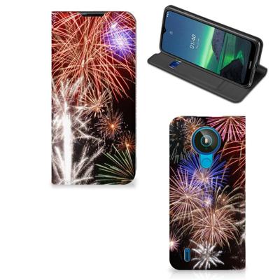 Nokia 1.4 Hippe | Standcase | Vuurwerk
