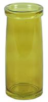 Countryfield vaas tube missy s okergeel 19 cm | 12 stuks - thumbnail