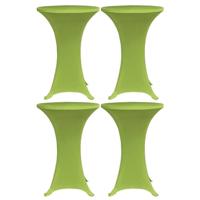 VidaXL Tafelhoes stretch 4 st 70 cm groen - thumbnail