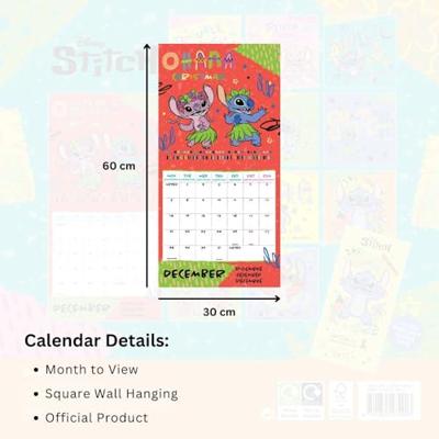 Stitch Kalender 2026