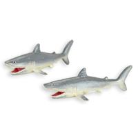 Paar gietijzeren haai flesopeners - thumbnail