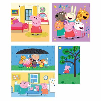 Clementoni puzzels peppa pig, 10in1 - thumbnail