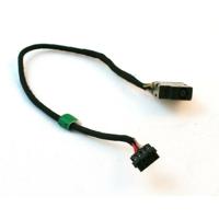 Notebook DC power jack with harness for HP Envy Touch Smart series with cable - thumbnail