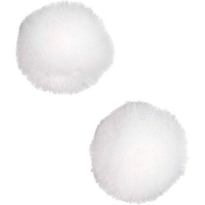 Creativ Company Pom-poms, d 20 mm, wit, 100 stuk/ 1 doos