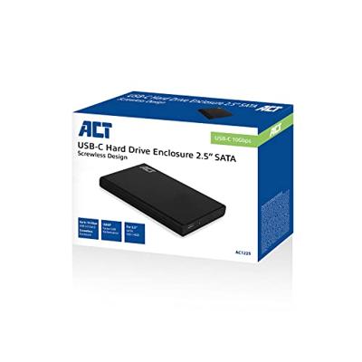 ACT Connectivity 2.5" SATA hard drive behuizing externe behuizing ACT Connectivity 2.5" SATA hard drive behuizing externe behuizing